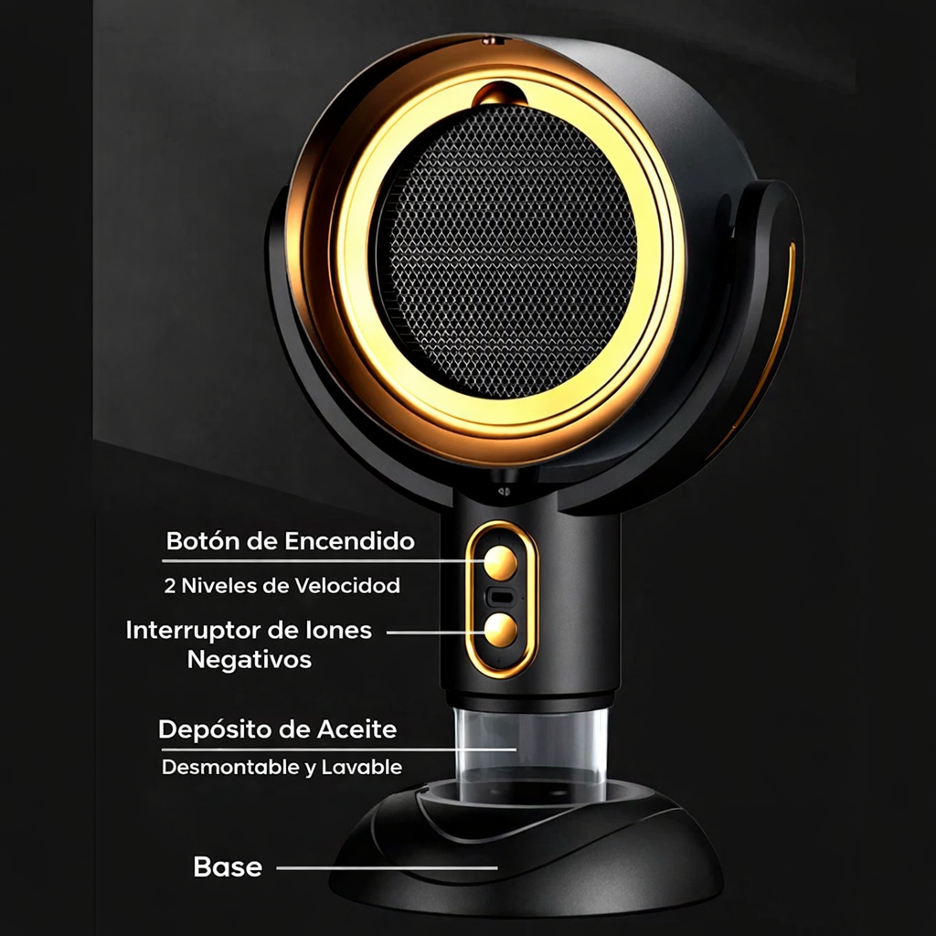 EXTRACTOR DE HUMO PORTATIL REDUCE OLORES Y HUMO AL INSTANTE