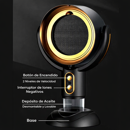 EXTRACTOR DE HUMO PORTATIL REDUCE OLORES Y HUMO AL INSTANTE