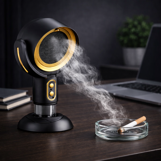 EXTRACTOR DE HUMO PORTATIL REDUCE OLORES Y HUMO AL INSTANTE